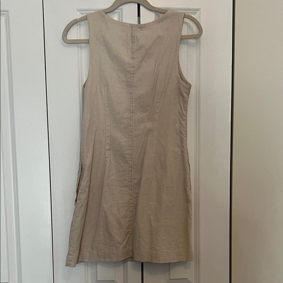Abercrombie & Fitch Beige Mini Dress - Picture 2 of 2